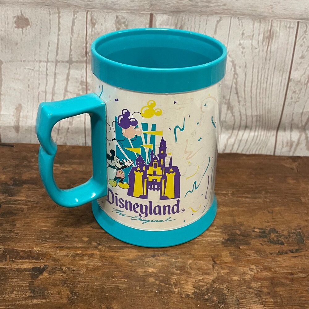 Vintage Disney Thermo-Serv plastic mug